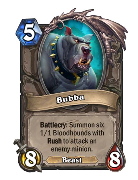bubba hearthstone|Bubba (Kazakusan) .